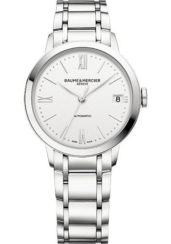 baume-mercier-classima-automatic-watch-date-display-34-mm-steel-case-silver-dial-polished-strap