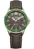 baume-mercier-clifton-club-automatic-watch-date-display-bronze-42-mm-bronze-case-gray-dial-gray-calfskin-strap