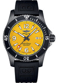 breitling-superocean-automatic-46-black-steel-watch-dlc-coated-stainless-steel-yellow-dial-black-rubber-strap-folding-buckle-m17368d71i1s2