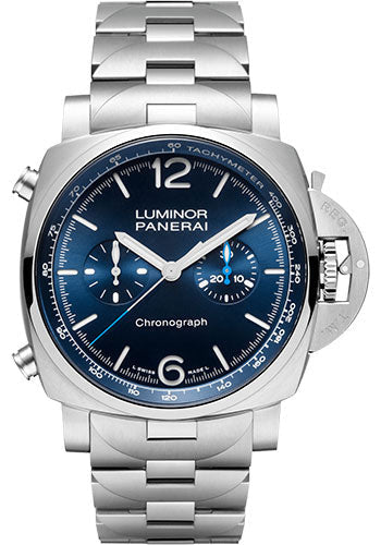 panerai-luminor-chrono-44mm-brushed-steel-case-blue-sun-brushed-dial-pam01110