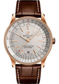 breitling-navitimer-automatic-41-watch-18k-red-gold-silver-dial-brown-alligator-leather-strap-tang-buckle-r17326211g1p1