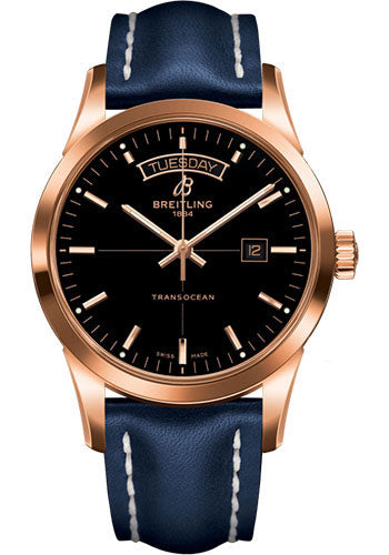 breitling-transocean-day-date-watch-18k-red-gold-black-dial-blue-leather-strap-tang-buckle-r4531012-bb70-105x-r20ba-1