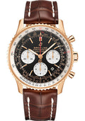 breitling-navitimer-b01-chronograph-43-watch-18k-red-gold-black-dial-brown-croco-strap-folding-buckle-rb0121211b1p2
