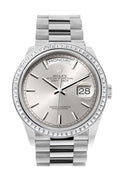 rolex-day-date-36-silver-dial-diamond-bezel-platinum-president-watch-128396tbr