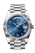 rolex-day-date-40-blue-dial-fluted-bezel-platinum-president-mens-watch-228236