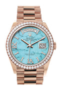 rolex-day-date-36-turquoise-dial-diamond-bezel-18k-everose-gold-president-watch-128345rbr