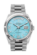 rolex-day-date-36-turquoise-diamond-diamond-dial-fluted-bezel-white-gold-president-watch-128239