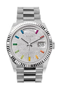 rolex-day-date-36-diamond-paved-dial-fluted-bezel-white-gold-president-watch-128239