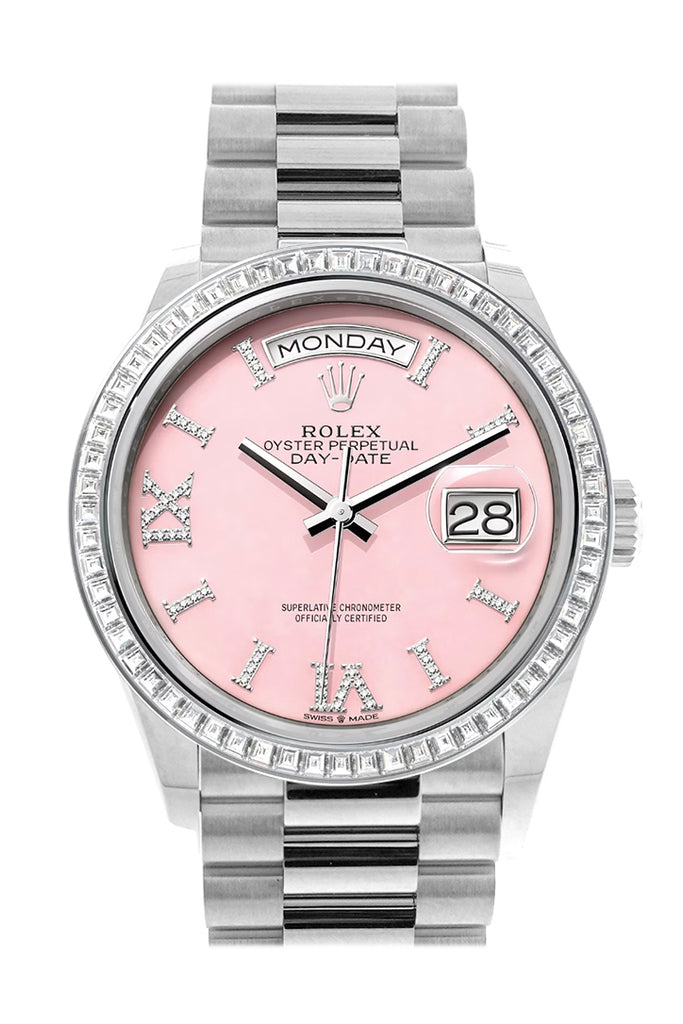 rolex-day-date-36-pink-opal-dial-diamond-bezel-platinum-president-watch-128396tbr