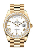 rolex-day-date-40-white-roman-dial-yellow-gold-president-mens-watch-228348rbr