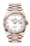 rolex-day-date-36-white-dial-fluted-bezel-18k-everose-gold-diamond-president-watch-128235