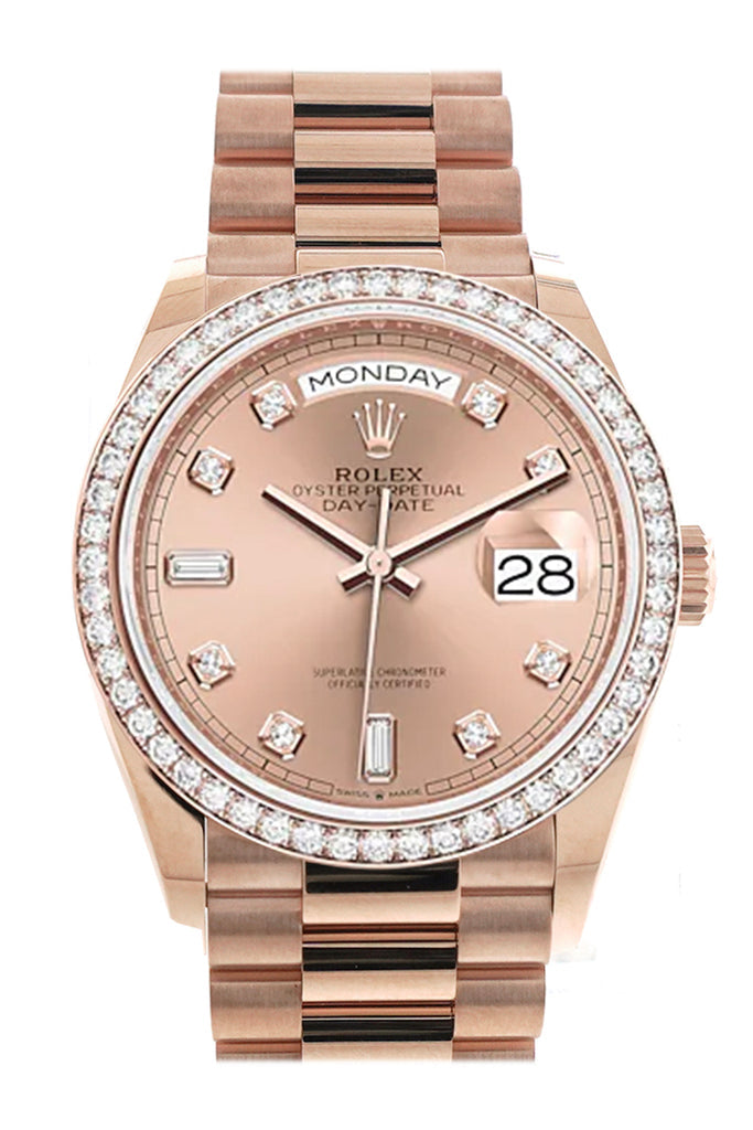 rolex-day-date-36-rose-colour-dial-diamond-bezel-18k-everose-gold-president-watch-128345rbr