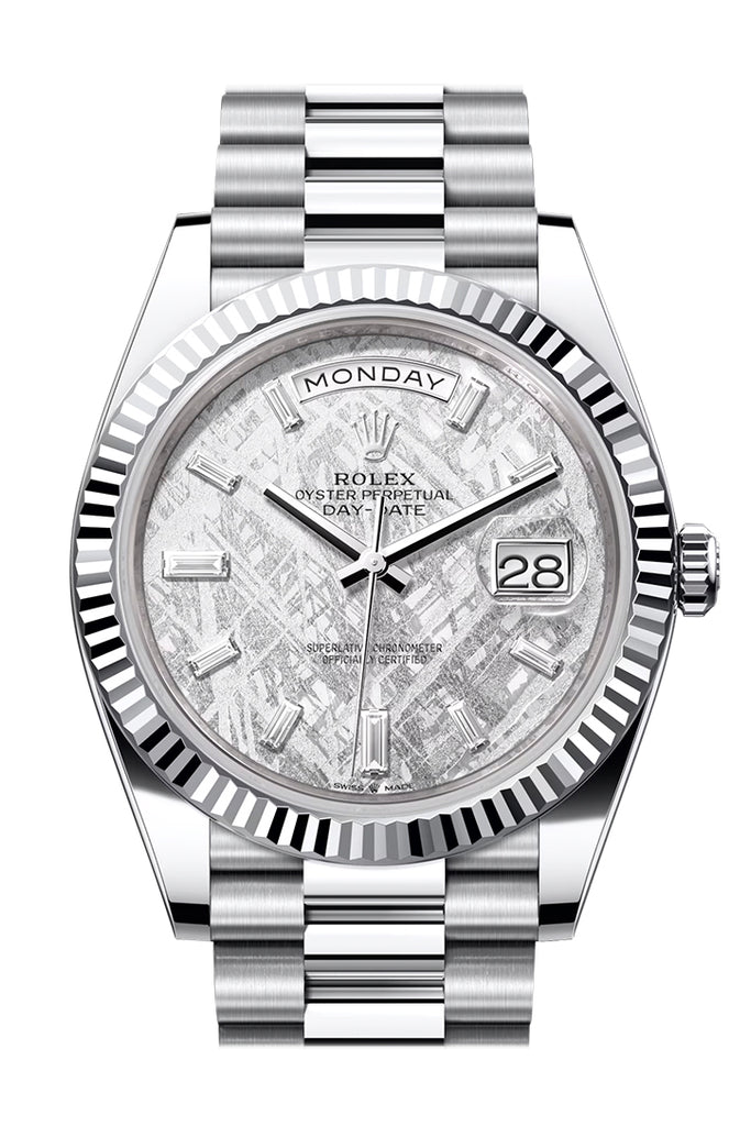 rolex-day-date-40-meteorite-10-diamonds-dial-fluted-bezel-platinum-president-mens-watch-228236