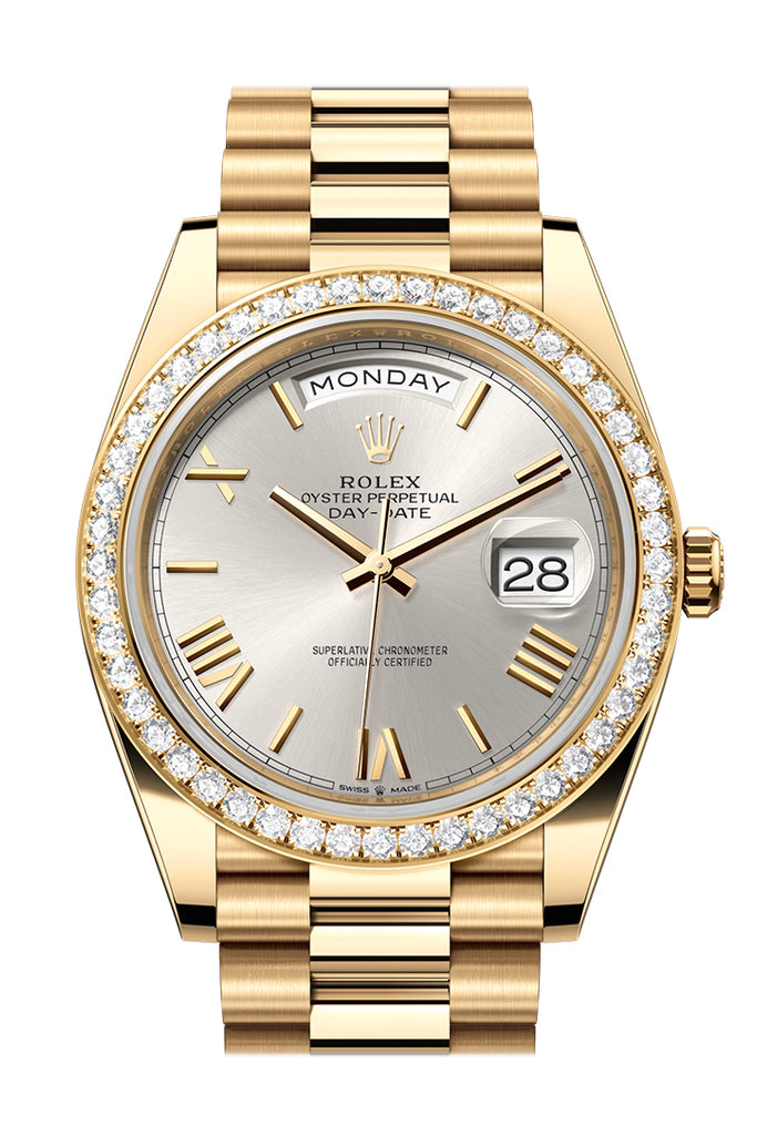 rolex-day-date-40-silver-roman-dial-yellow-gold-president-mens-watch-228348rbr