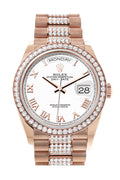 rolex-day-date-36-white-dial-diamond-bezel-everose-gold-diamond-president-watch-128345rbr