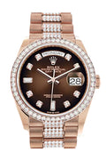 rolex-day-date-36-brown-ombre-diamond-dial-diamond-bezel-18k-everose-gold-diamond-president-watch-128345rbr
