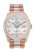 rolex-day-date-36-mother-of-pearl-diamond-dial-diamond-bezel-18k-everose-gold-diamond-president-watch-128345rbr