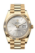 rolex-day-date-40-silver-stick-dial-18k-yellow-gold-president-mens-watch-228238