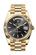 rolex-day-date-40-black-dial-18k-yellow-gold-president-mens-watch-228238