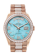 rolex-day-date-36-turquoise-dial-diamond-bezel-18k-everose-gold-diamond-president-watch-128345rbr