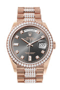 rolex-day-date-36-slate-dial-diamond-bezel-18k-everose-gold-diamond-president-watch-128345rbr