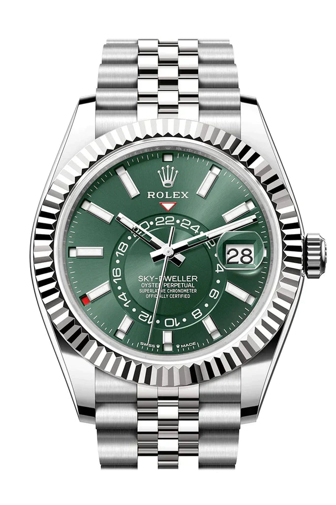 rolex-sky-dweller-42-mint-green-dial-stainless-steel-jubilee-mens-watch-336934