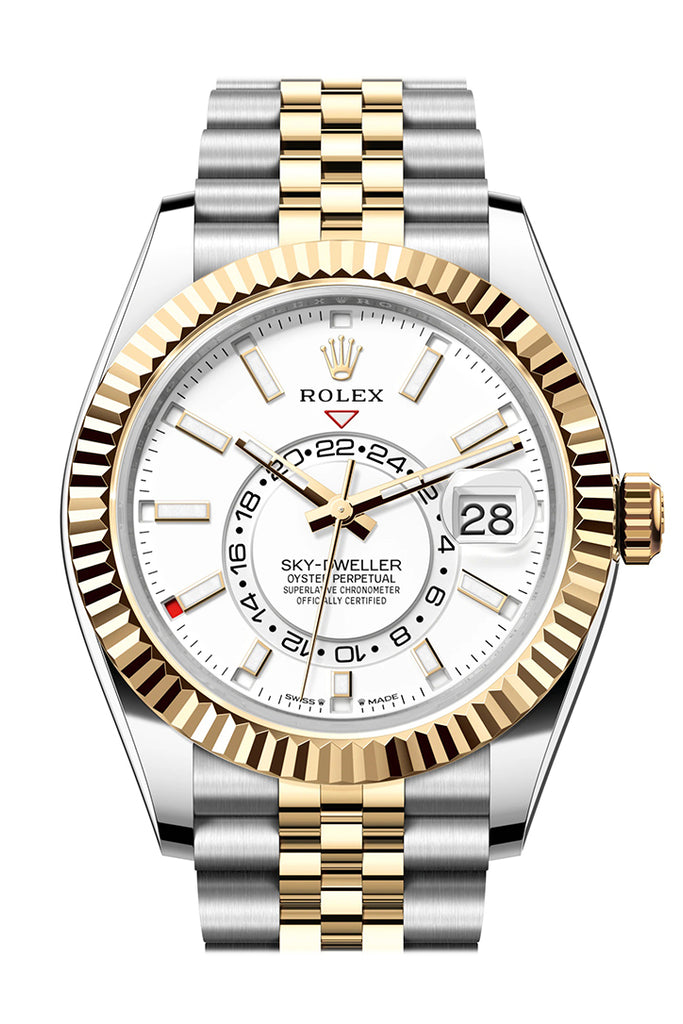 rolex-sky-dweller-42-intense-white-dial-yellow-gold-stainless-steel-jubilee-mens-watch-336933