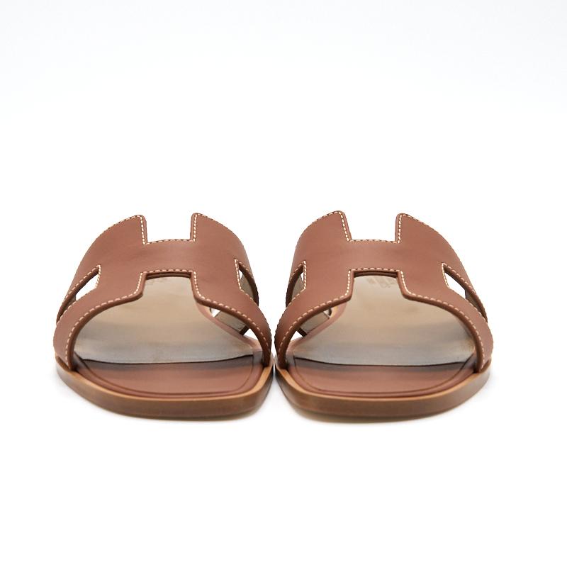 hermes-oran-sandal-gold-size38