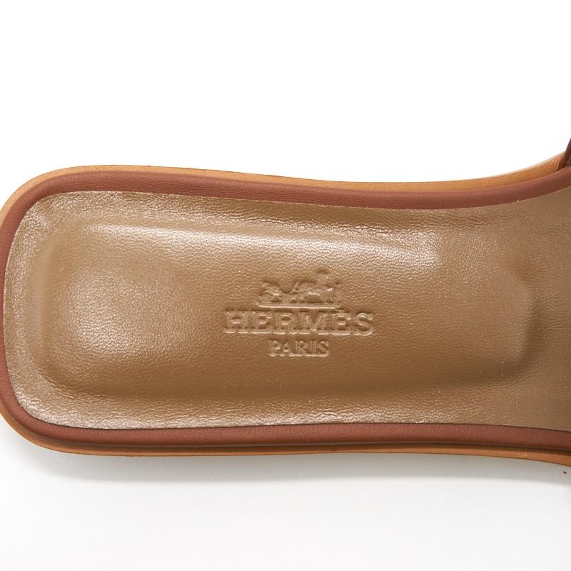 hermes-oran-sandal-gold-size38
