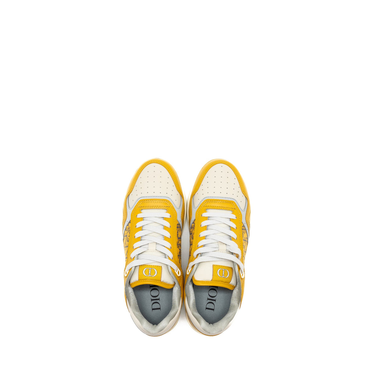 dior-size-41-homme-b27-low-top-sneakers-leather-yellow-multicolour