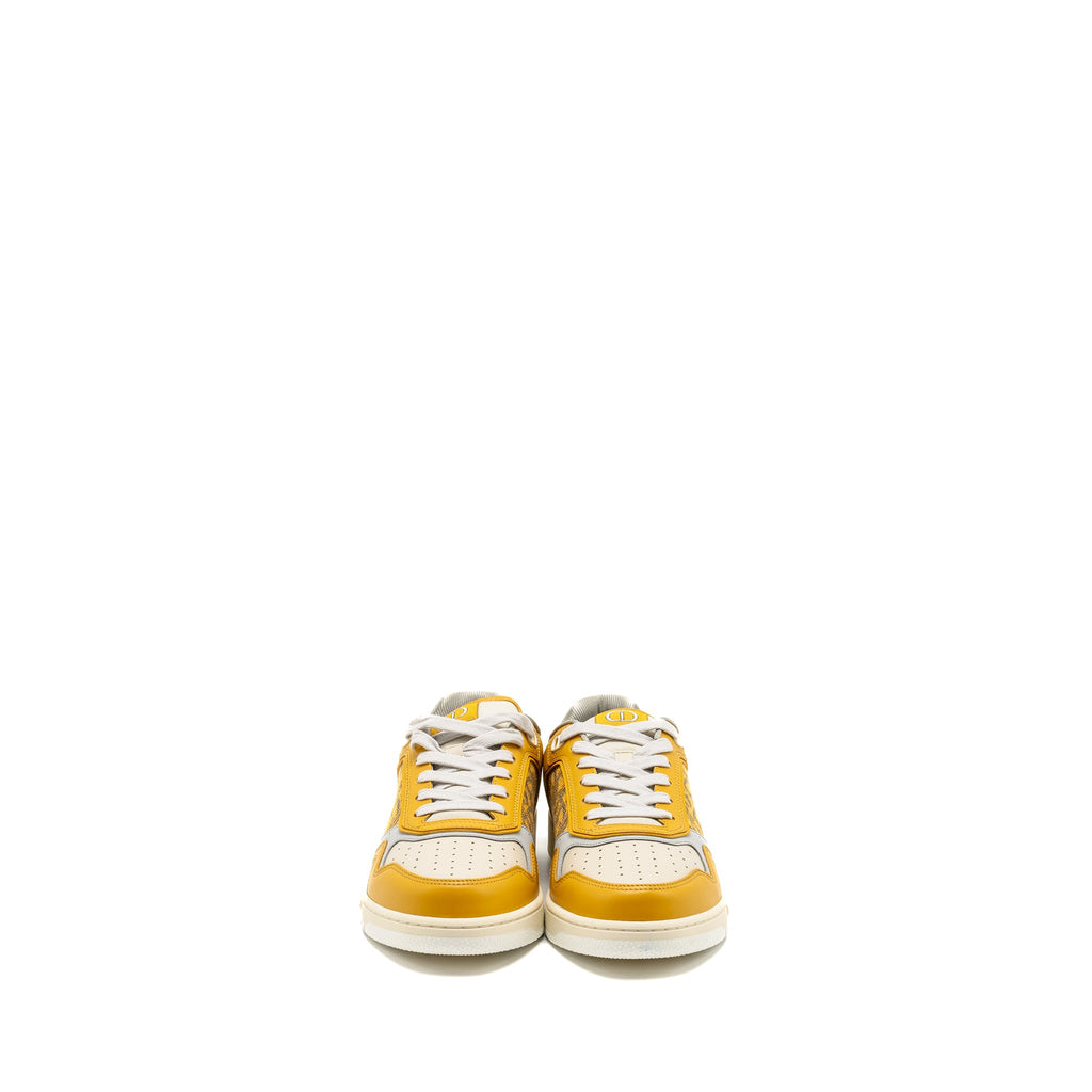 dior-size-41-homme-b27-low-top-sneakers-leather-yellow-multicolour