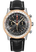 breitling-navitimer-b01-chronograph-43-watch-steel-red-gold-stratos-gray-dial-black-croco-strap-folding-buckle-ub0121211f1p2