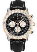 breitling-navitimer-b01-chronograph-46-watch-steel-red-gold-black-dial-black-croco-strap-folding-buckle-ub0127211b1p2