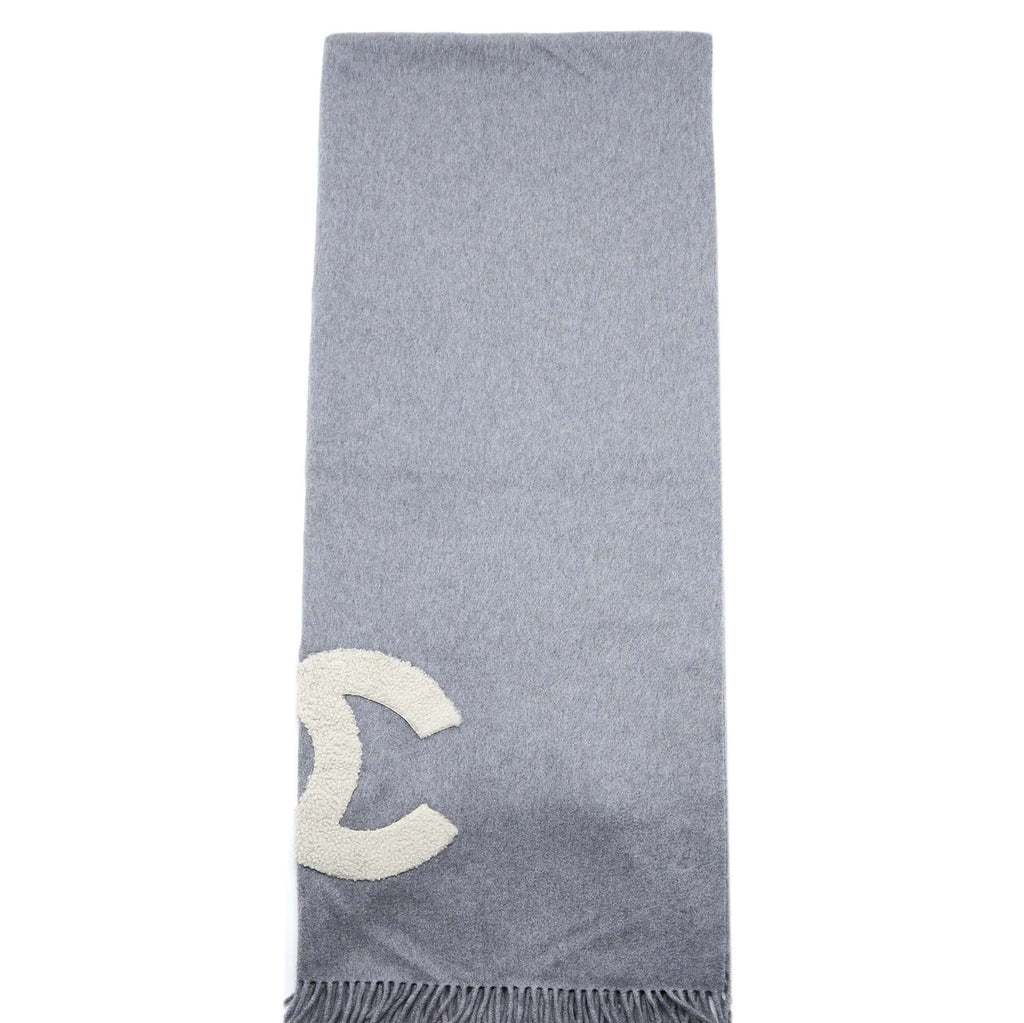 copy-of-chanel-cc-logo-letter-scarf-shawl-cashmere-grey-white