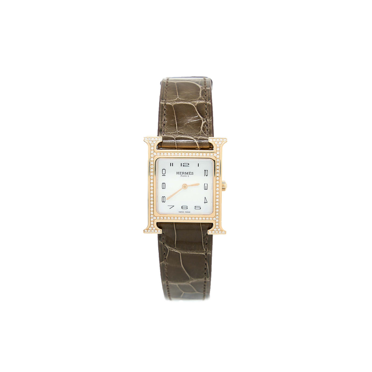 hermes-heure-h-watch-medium-model-30mm-rose-gold-mother-of-pearl-diamond-gem-set-case-alligator-strap
