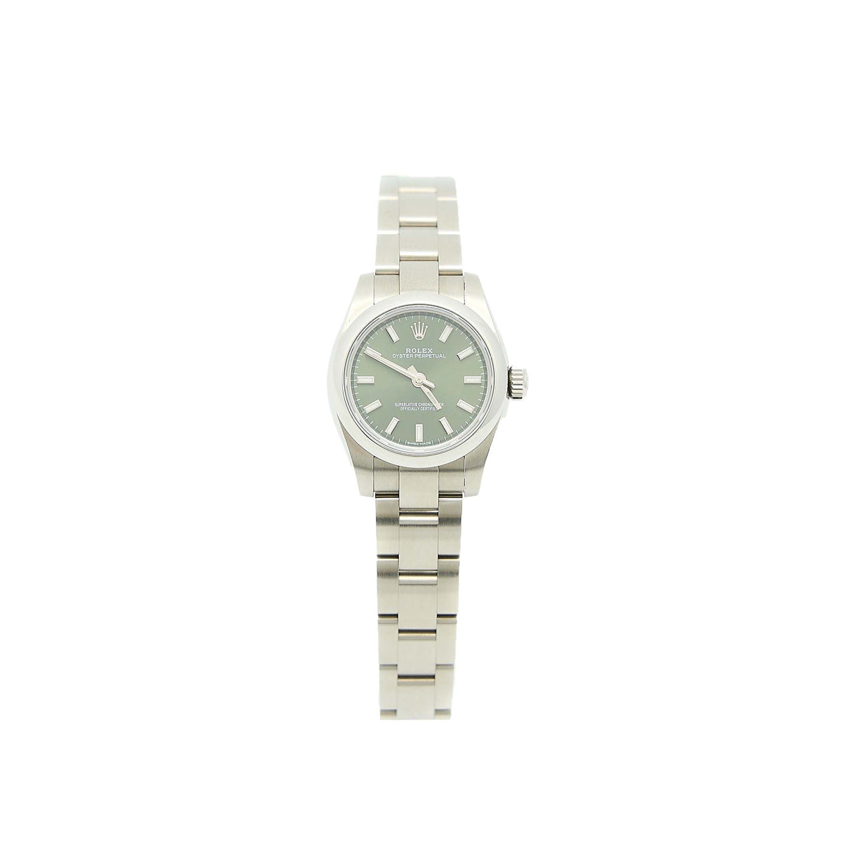 rolex-26mm-oyster-perpetual-stainless-steel-olive-green-dial-m-176200-0014