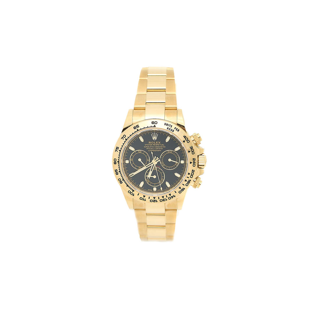 rolex-oyster-perpetual-cosmograph-daytona-40mm-yellow-gold-black-dial-oyster-bracelet-model-116508-0004