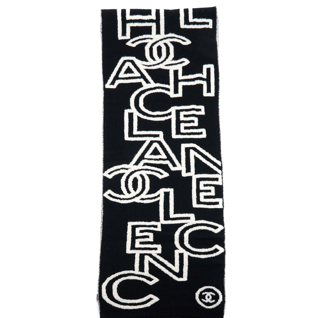 copy-of-chanel-double-side-letter-cc-scarf-wool-cashmere-black-white