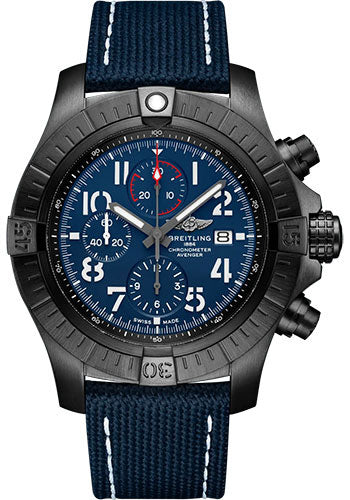 breitling-super-avenger-chronograph-48-night-mission-watch-dlc-coated-titanium-blue-dial-blue-calfskin-leather-strap-folding-buckle-v13375101c1x2