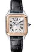 cartier-santos-dumont-watch-38-mm-pink-gold-and-steel-case-silver-dial-black-strap-w2sa0012
