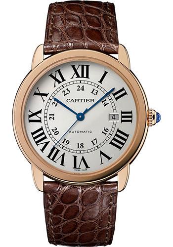 cartier-ronde-solo-de-cartier-extra-large-model-watch-42-mm-pink-gold-and-steel-case-matt-brown-alligator-strap-w6701009