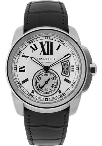 cartier-calibre-de-cartier-watch-42-mm-steel-case-snailed-dial-alligator-strap-w7100037