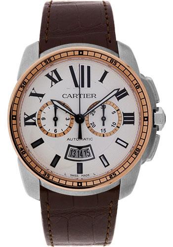 cartier-calibre-de-cartier-chronograph-watch-42-mm-steel-and-pink-gold-case-silver-dial-brown-alligator-strap-w7100043