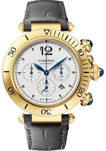 cartier-pasha-de-cartier-watch-41-mm-yellow-gold-case-silvered-dial-dark-gray-leather-strap-wgpa0017