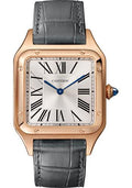 cartier-santos-dumont-watch-43-5-mm-pink-gold-case-silver-dial-gray-strap-wgsa0021