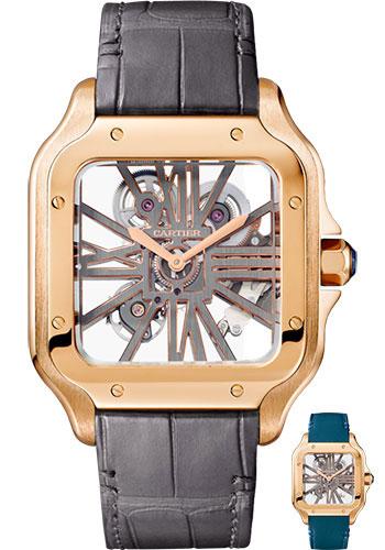 cartier-santos-de-cartier-watch-39-8-mm-pink-gold-case-skeleton-dial-dark-grey-alligator-strap-quickswitch-bracelet-whsa0010