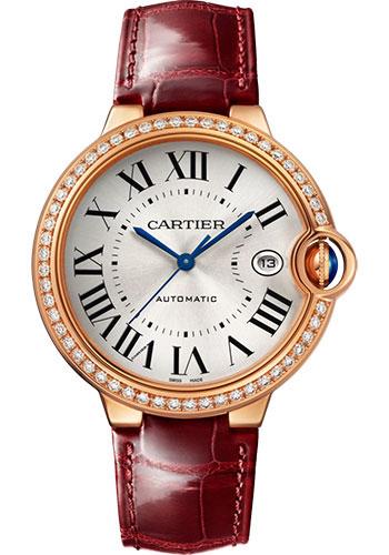 cartier-ballon-bleu-de-cartier-watch-40-mm-rose-gold-diamond-case-silvered-dial-burgundy-alligator-strap-wjbb0056