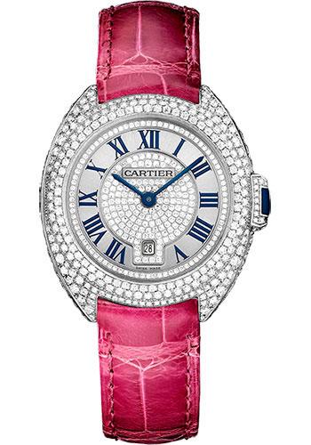 cartier-cle-de-cartier-diamond-paved-watch-31-mm-white-gold-diamond-case-diamond-bezel-silver-dial-fuchsia-pink-alligator-strap-wjcl0017