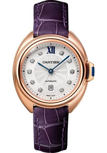 cartier-cle-de-cartier-watch-31-mm-pink-gold-case-silvered-diamond-dial-aubergine-alligator-strap-wjcl0031
