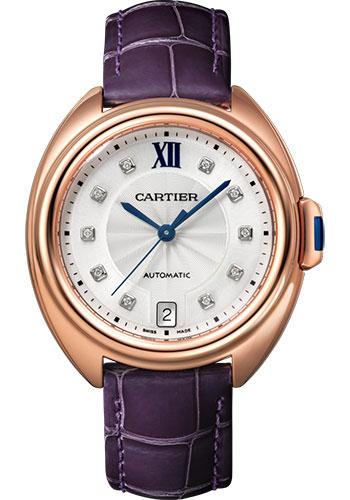cartier-cle-de-cartier-watch-35-mm-pink-gold-case-silvered-flinque-diamond-dial-aubergine-alligator-strap-wjcl0032